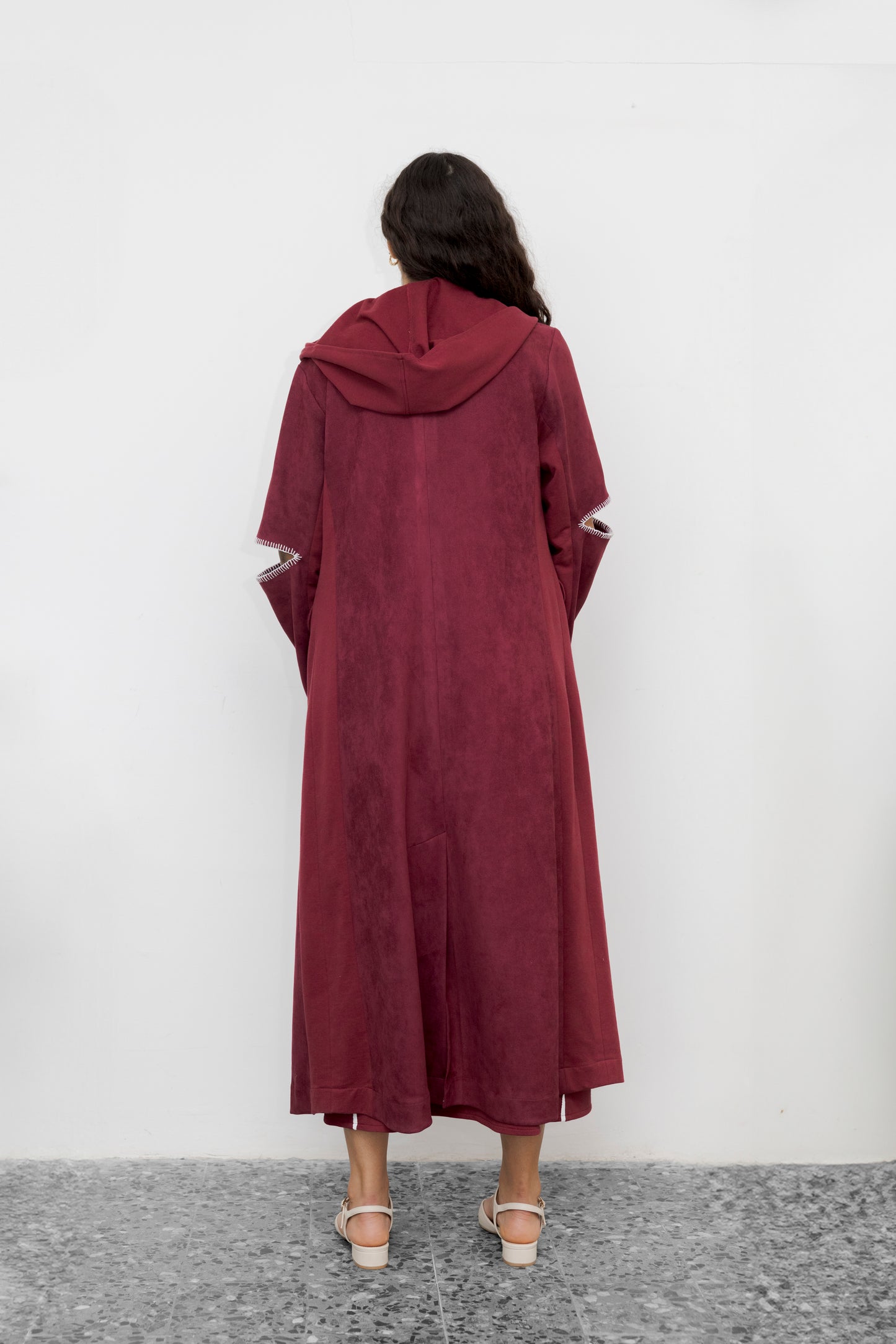 Berry Noir Suede Jacket