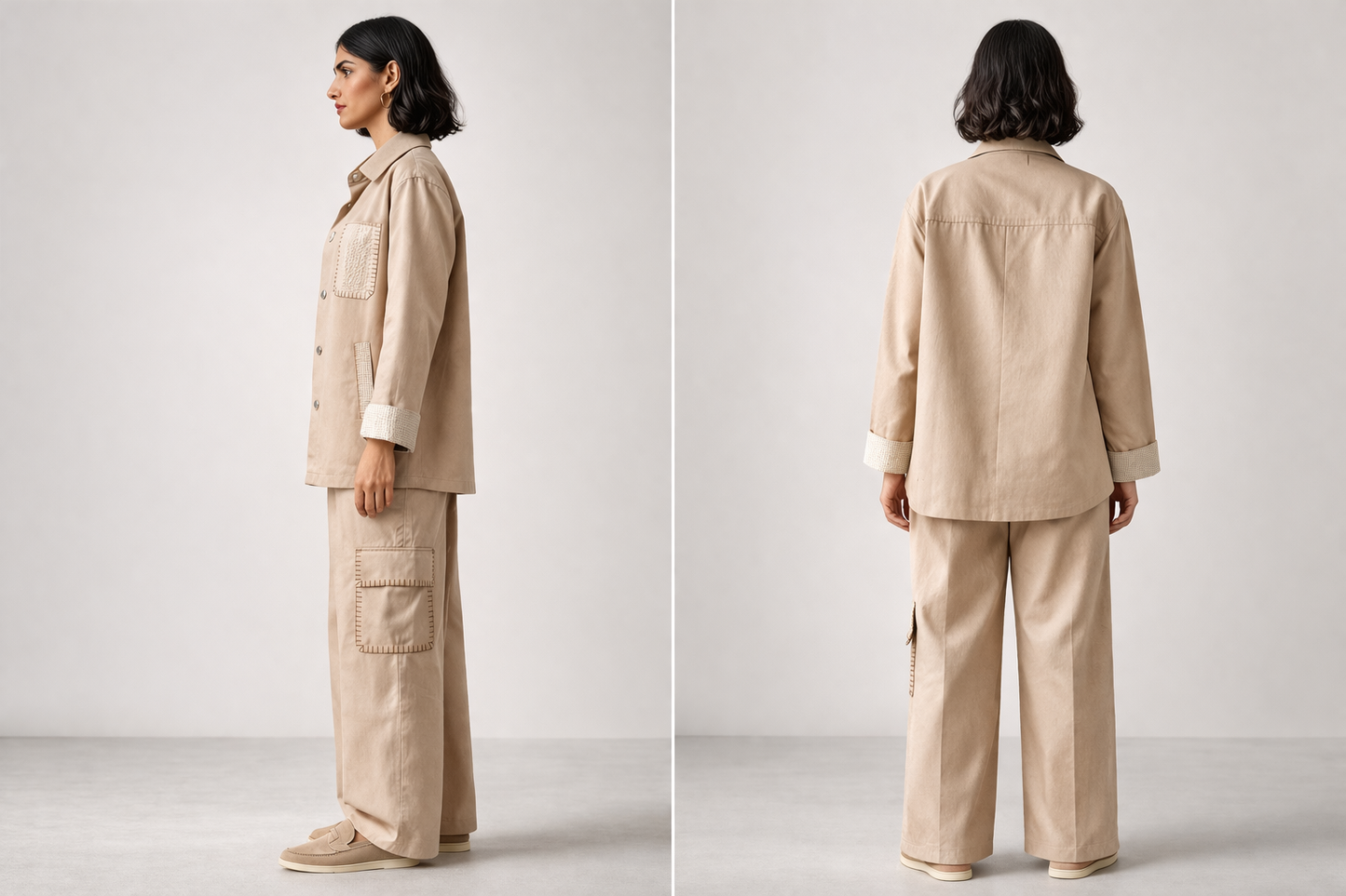 Sand Bloom Summer Jacket
