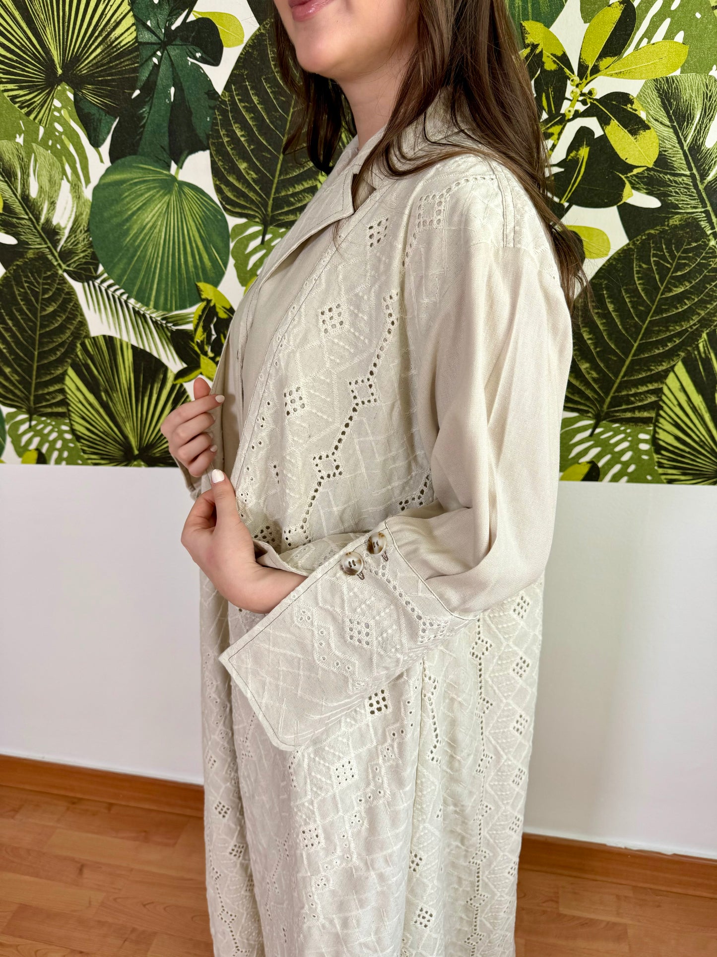 The latte cutout flowy kaftan