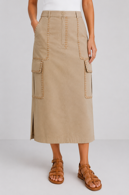 The Embroidered Skirt