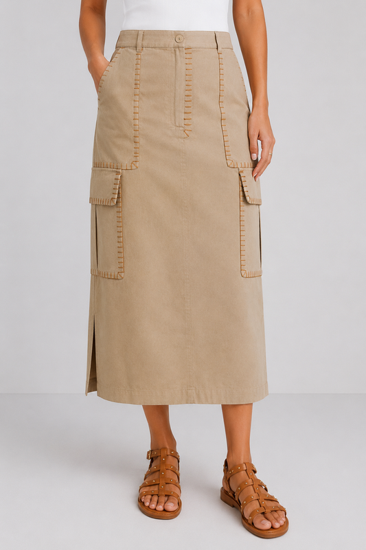 The Embroidered Skirt