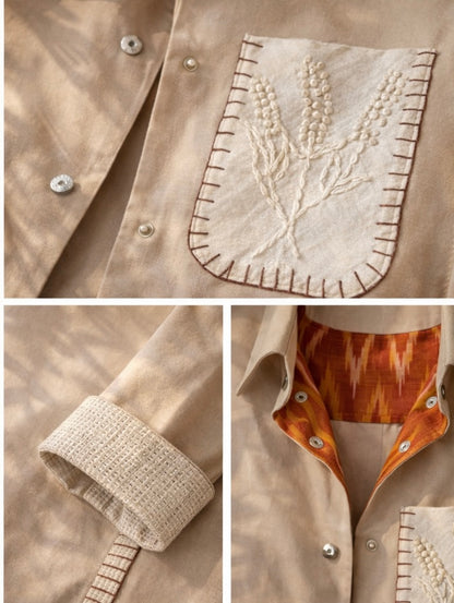 Sand Bloom Summer Jacket