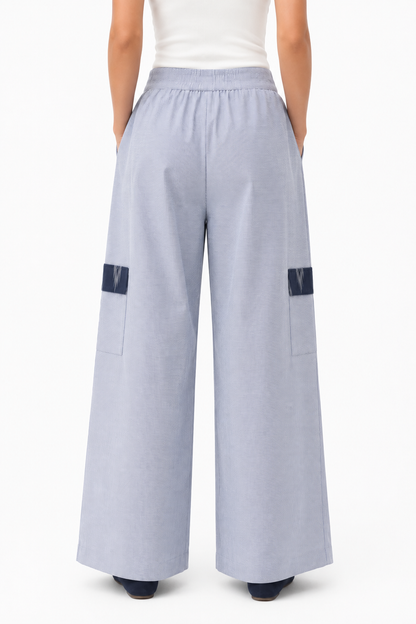 The checked IKAT Pants